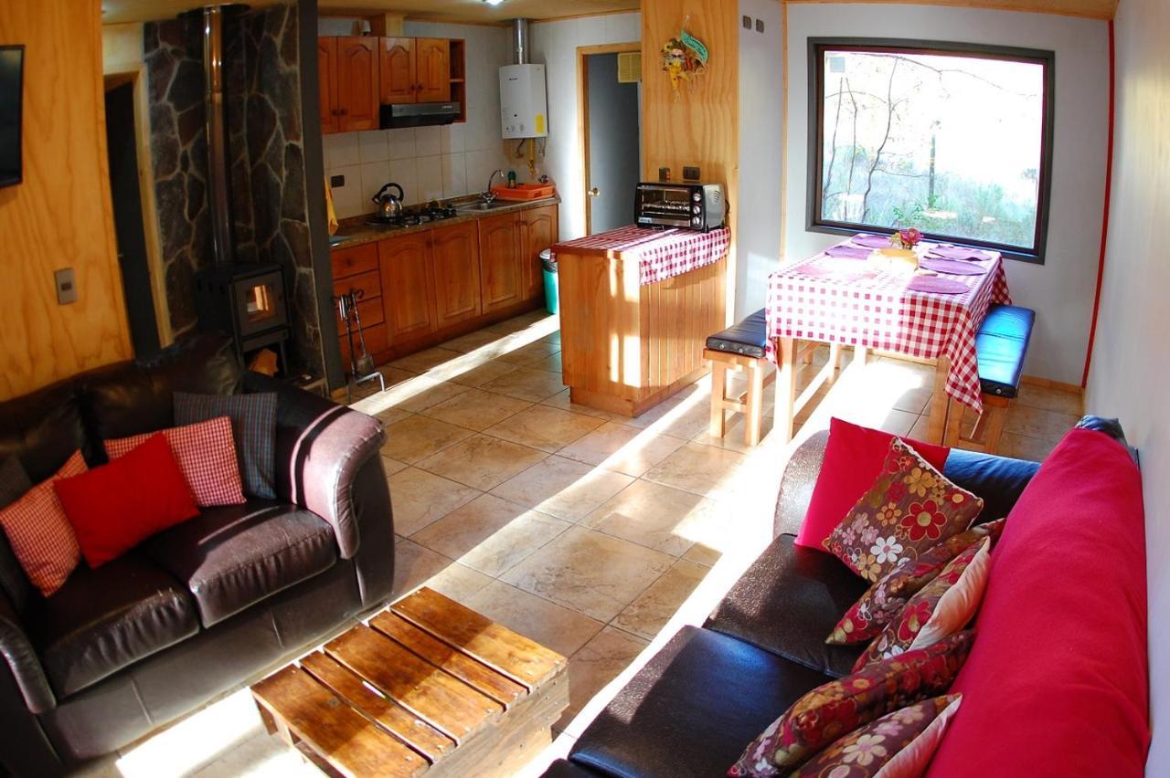 Basecamp Las Trancas Villa Bagian luar foto